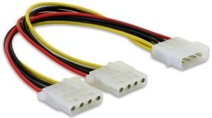 Delock Netz-Splitter - interne Stromversorgung, 4-polig (M) von LumaTech