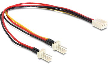 Delock Netzsplitter für Lüfter - Molex, 3-polig (M) von LumaTech