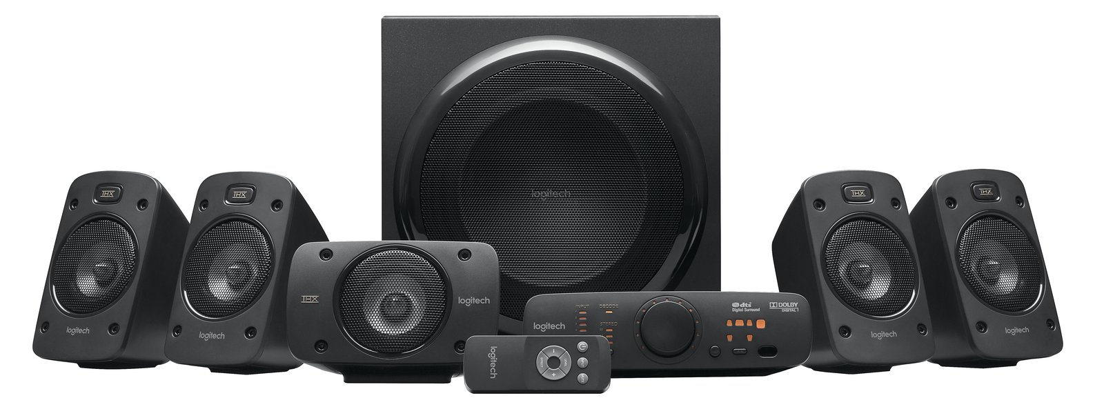 Logitech Z-906 - Lautsprechersystem - für Heimkino - 5.1-Kanal - 500 Watt (Gesamt)