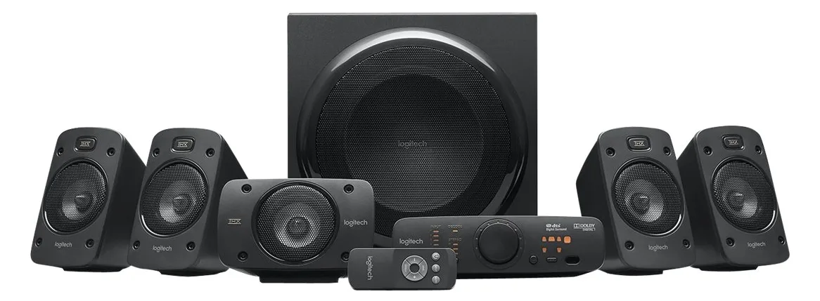 Logitech Z-906 - Lautsprechersystem - für Heimkino - 5.1-Kanal - 500 Watt (Gesamt), Ansicht 3