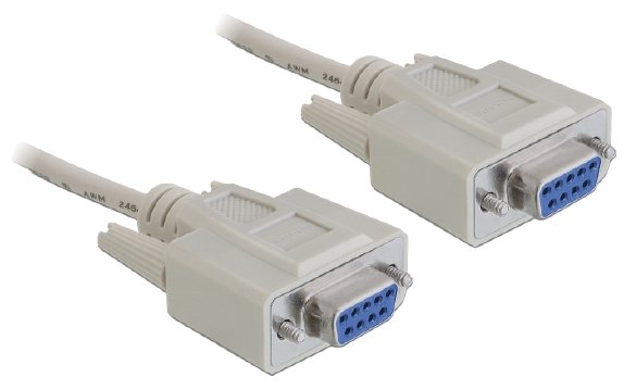 Delock Nullmodemkabel - DB-9 (W) zu DB-9 (W) von LumaTech