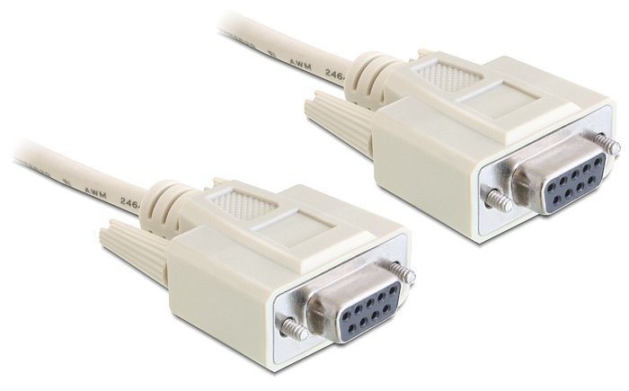 Delock Nullmodemkabel - DB-9 (W) zu DB-9 (W) von LumaTech