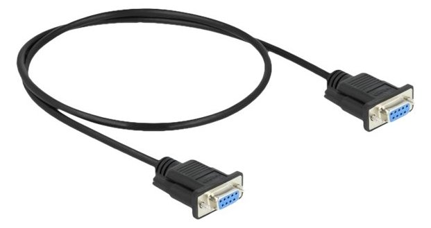Delock Nullmodemkabel - DB-9 (W) zu DB-9 (W) von LumaTech