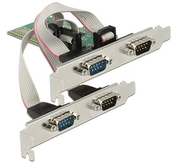 Delock PCI Express Card > 4 x Serial RS-232 - Serieller Adapter von LumaTech