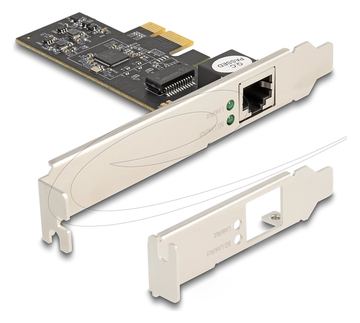 Delock PCI Express x1 Karte zu 1 x RJ45 5 Gigabit LAN RTL8126 von LumaTech