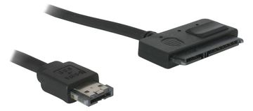 Delock Power Over eSATA cable - Power Over eSATA-Kabel - Serial ATA 150/300 - SATA Combo (W) von LumaTech