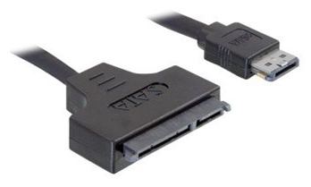 Delock Power Over eSATA-Kabel - 11-poliger USB/eSATA (5/12V) von LumaTech