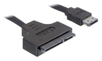 Delock Power Over eSATA-Kabel - 11-poliger USB/eSATA (5/12V)