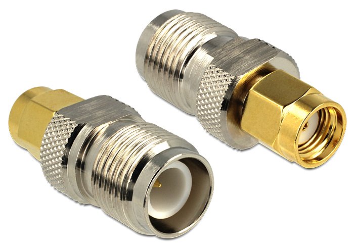 Delock RF-Adapter - RP-SMA (W) bis RP-TNC (M) von LumaTech