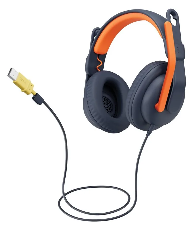 Logitech Zone Learn On-Ear Wired Headset for Learners, USB-C, Ansicht 4