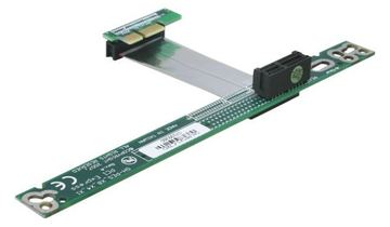 Delock Riser Card PCI Express x1 with Flexible Cable von LumaTech