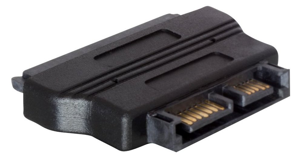 Delock SATA-Adapter - Slimline SATA (M) zu SATA Combo (W)