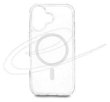 Delock Schutzhülle für iPhone 17 kompatibel mit MagSafe transparent-weiß von LumaTech