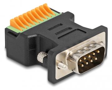 Delock Serieller Adapter - 9-poliger Anschlussblock zu DB-9 (M) von LumaTech