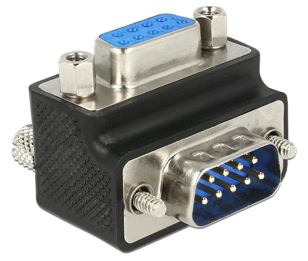 Delock Serieller Adapter - DB-9 (W) bis DB-9 (M)