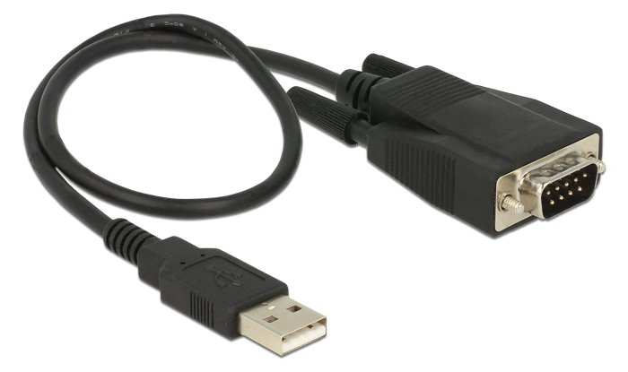 Delock Serieller Adapter - USB Typ A (M) bis DB-9 (M)