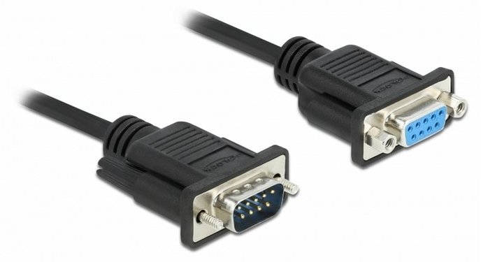 Delock Serielles Verlängerungskabel - DB-9 (M) von LumaTech