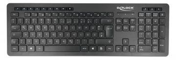 Delock Silent - Tastatur - kabellos - 2.4 GHz - TL: Deutsch, QWERTZ von LumaTech