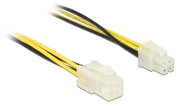 Delock Spannungsversorgungs-Verlängerungskabel - 4 PIN ATX12V (M) von LumaTech