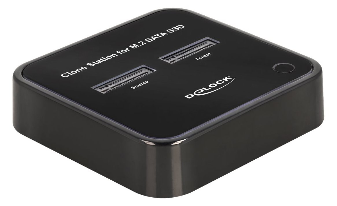Delock SSD-Dockingstation Schächte: 2 - M.2 - M.2 Card - USB-C 3.2 (Gen 2)
