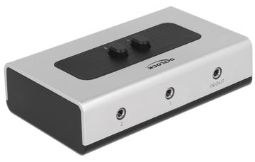 Delock Switch Stereo Jack 3.5 mm - Audio-Switch von LumaTech