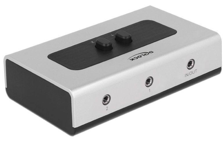 Delock Switch Stereo Jack 3.5 mm - Audio-Switch