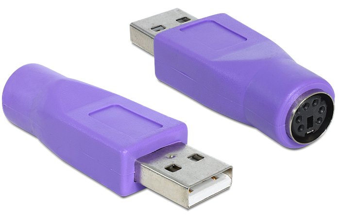 Delock Tastatur- / Maus-Adapter - PS/2 (W)