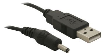 Delock USB- / Stromkabel - Gleichstromstecker 3,5 x 1,35 mm (M) von LumaTech