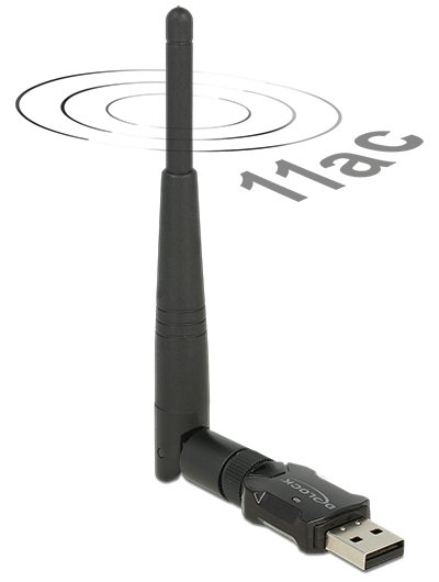Delock USB 2.0 Dual Band WLAN ac/a/b/g/n Stick