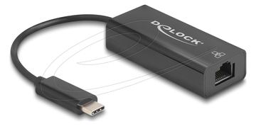 Delock USB 2.0 Type-C Adapter zu 10/100 Mbps LAN von LumaTech