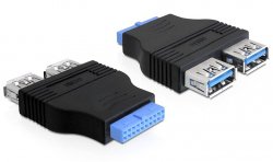 Delock USB 3.0 Pin Header - USB-Adapter - USB Typ A (W)