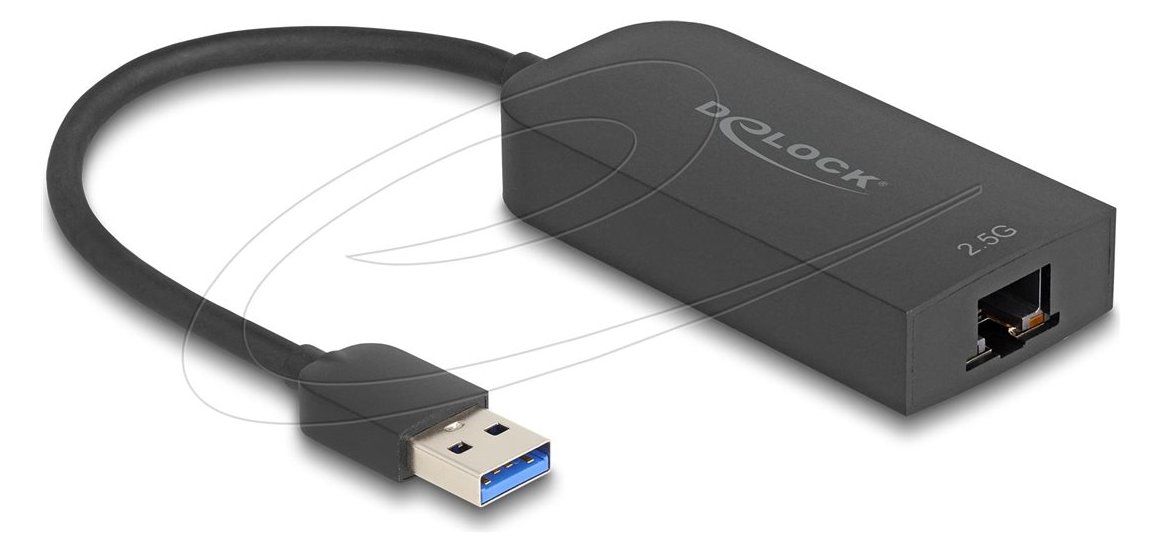 Delock USB Typ-A Adapter zu 2.5 Gigabit LAN - Adapter - Digital/Daten