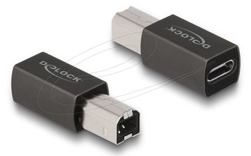 Delock USB-Adapter - 24 pin USB-C (W) zu USB Typ B (M) von LumaTech