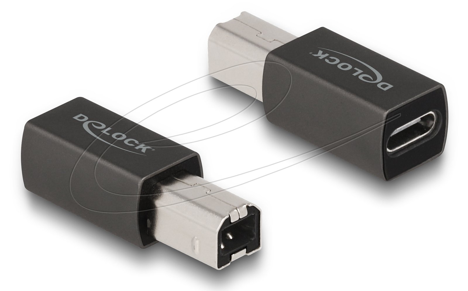 Delock USB-Adapter - 24 pin USB-C (W) zu USB Typ B (M)
