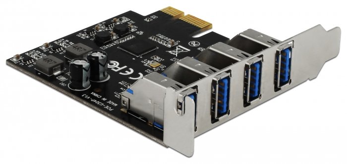 Delock USB-Adapter - PCIe 2.0 Low-Profile