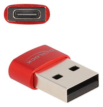 Delock USB-Adapter - USB (M) zu 24 pin USB-C (W) von LumaTech