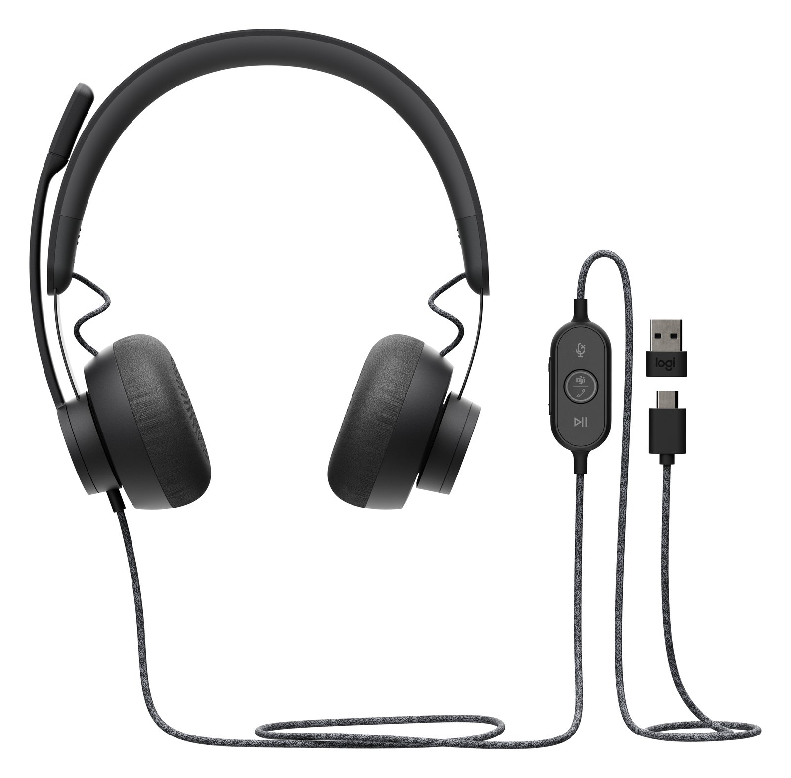 Logitech Zone Wired MSFT Teams - Headset - On-Ear
