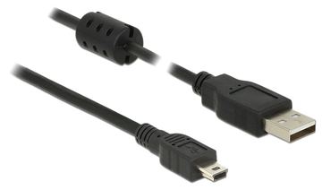 Delock USB-Kabel - USB (M) bis Mini-USB, Typ B (M) von LumaTech