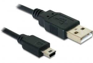 Delock USB-Kabel - USB (M) zu Mini-USB, Typ B (M) von LumaTech