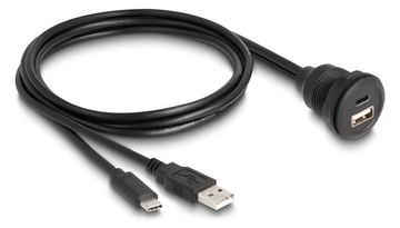 Delock USB-Kabel - USB, 24 pin USB-C (M) zu USB, 24 pin USB-C (W) von LumaTech