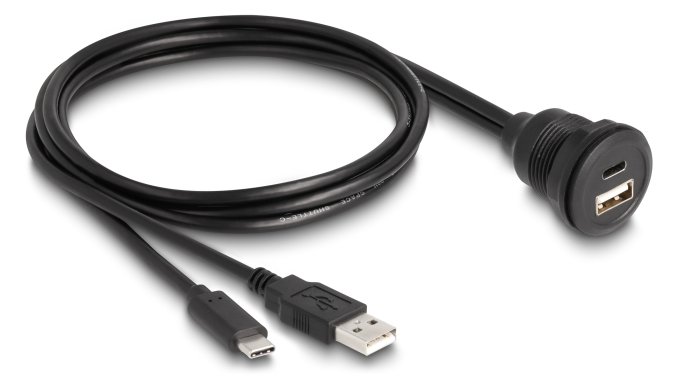Delock USB-Kabel - USB, 24 pin USB-C (M) zu USB, 24 pin USB-C (W)