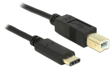 Delock USB-Kabel - USB-C (M) bis USB Typ B (M) von LumaTech
