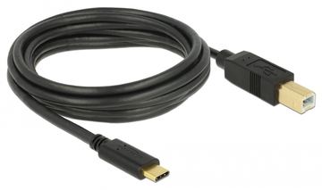 Delock USB-Kabel - USB-C (M) zu USB Typ B (M) von LumaTech