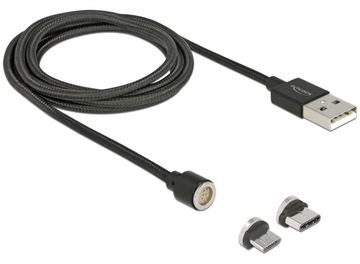 Delock USB-Kabel-Kit - USB 2.0 - 2.4 A - 1.1 m von LumaTech