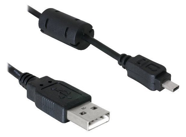 Delock USB-Ladekabel - USB männlich zu Digitalkameraanschluss männlich