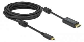 Delock Video- / Audiokabel - 24 pin USB-C männlich zu HDMI männlich von LumaTech