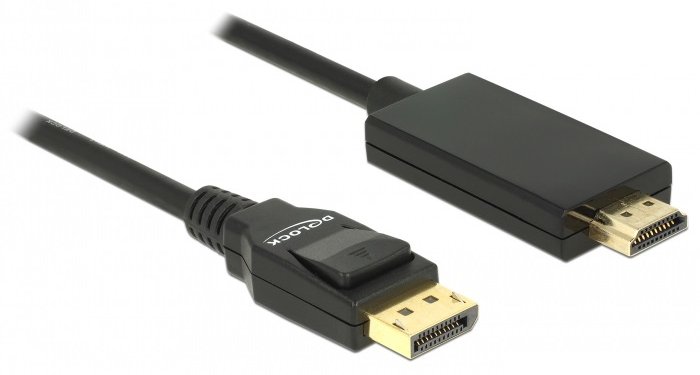 Delock Videokabel - DisplayPort männlich bis HDMI männlich von LumaTech