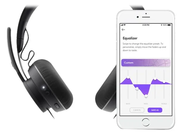 Logitech Zone Wireless MS - Headset - On-Ear, Ansicht 2