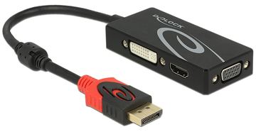Delock Videokonverter - DisplayPort - DVI, HDMI, VGA von LumaTech