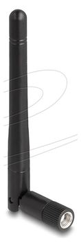 Delock WLAN 802.11 ac/ax/a/b/g/n Antenne RP-SMA Stecker 2 dBi omnidirektional mit von LumaTech